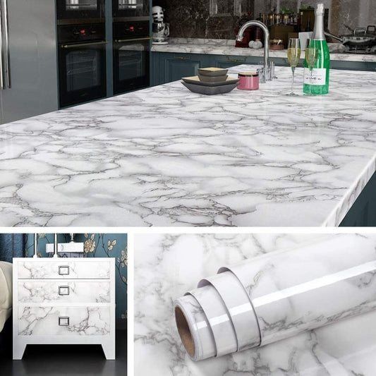 Marble Sheet for Kitchen 60x200cm | Anti Oil and Heat Resistant
